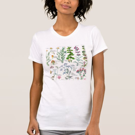 Larousse Botanical Illustrations T-shirt (Voorkant)