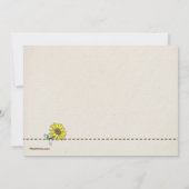 L'arrangement de Mason Jar Invitation à la fête de (Dos)