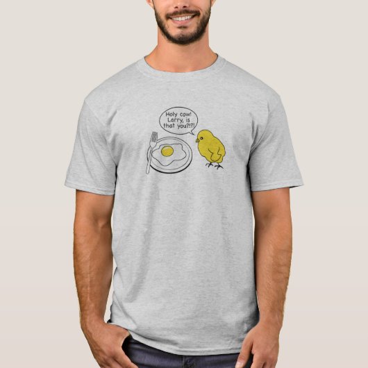 Larry ben jij dat? t-shirt (Voorkant)