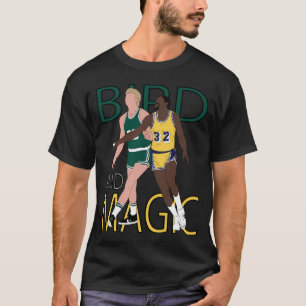Larry Bird En Magic Johnson T-shirt