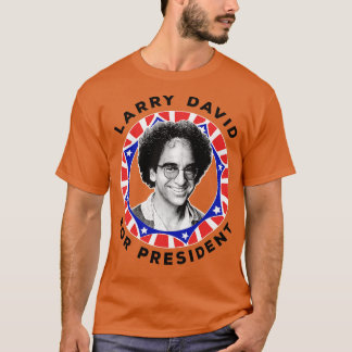 Larry David voor origineel retro ontwerp T-shirt