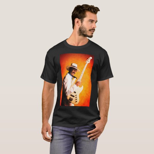 Larry Graham, grootvader van Slap Bass Deluxe T-shirt (Voorkant volledig)