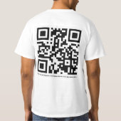 Larry Hankin That Guy QR Code T-Shirt (Dos)