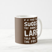 Larry Personalized Name Birthday Gift Funny Koffiemok (Voorkant rechts)