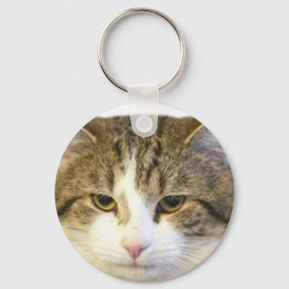 Larry the Downing Street Cat Face Sleutelhanger
