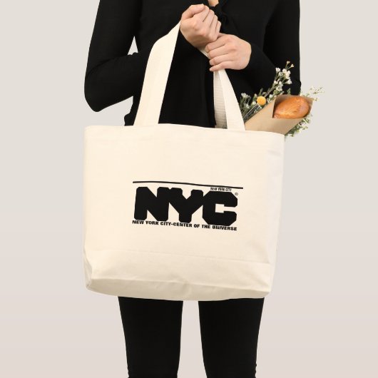 LARRYSTOTES NYC (COU) GROTE TOTE BAG (Voorkant (product))