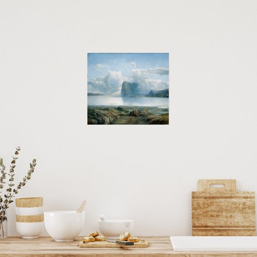 Lars Hertervig Island Borgøya Poster (Keuken)