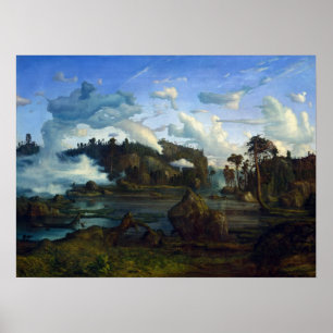 Lars Hertervig the Tarn Poster