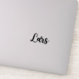 Lars naam - handgeschreven kalligrafie sticker