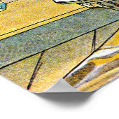 Larsson - Bloemen op een Windows Poster (Hoek)