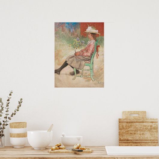 Larsson - Dagmar Grill Poster (Keuken)