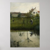 Larsson - De Oude Man En De Kinderboerderij Poster (Voorkant)