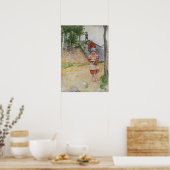 Larsson - door de kelder poster (Keuken)