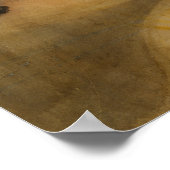 Larsson - esbjorn op de studiehoek poster (Hoek)