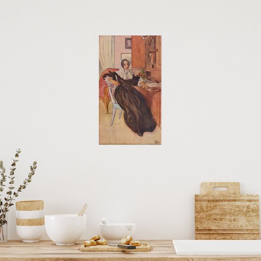 Larsson - Fredrika Bremer Poster (Keuken)