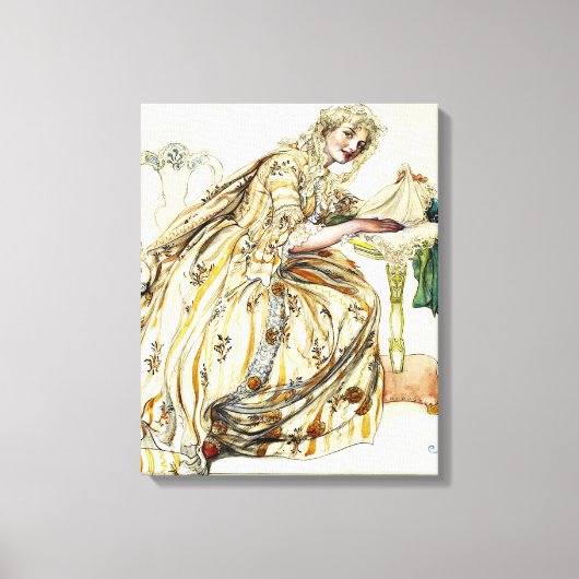 Larsson - Kerstgeheim Canvas Afdruk (Voorkant)