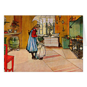 Larsson : La cuisine, 1898
