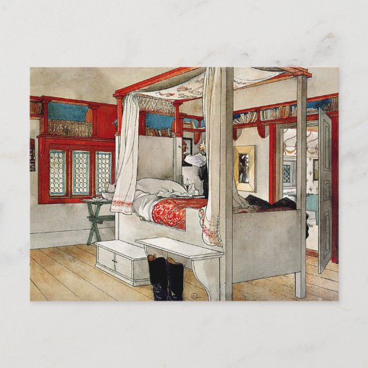 Larsson - Papa-s kamer Briefkaart (Voorkant)