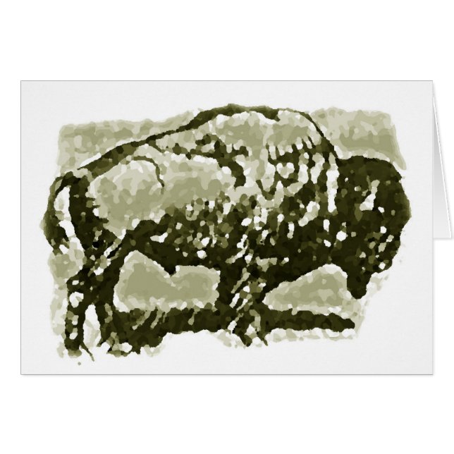 L'art Buffalo (Devant horizontal)