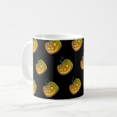 L'art citrouille d'Halloween Mug (Devant gauche)