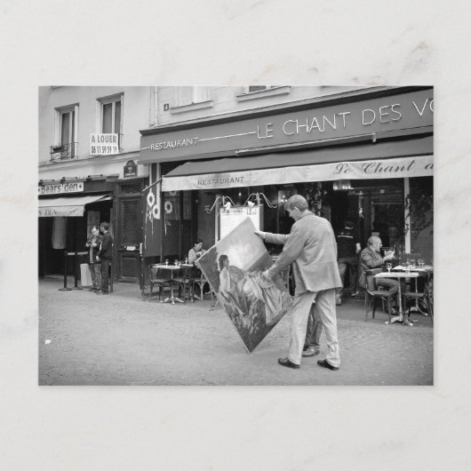 L'art dans la rue Carte postale (Devant)