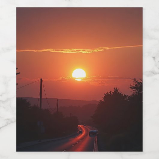 L'art dans le vin Étiquette (Étiquettes simples)