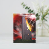 L'art de la carte Tarot Tour en chute (Debout devant)