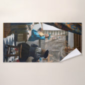 L'art de la peinture, Johannes Vermeer, 1666-1667 (Serviette de bain)