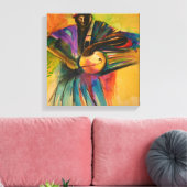 L'art de la toile africaine (danseuse Eyo) (Insitu(Salon))