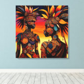 L'art de la Toile des femmes africaines (Insitu (Plancher de Bois))