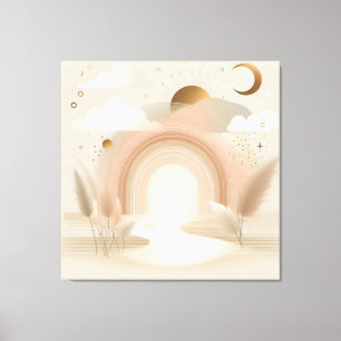 L'Art De La Toile Du Ciel Décor Spirituel Pacifi