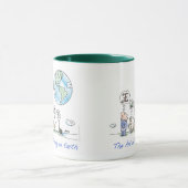 L'art de la vie sur la tasse de la terre (Centre)