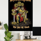 L'Art De L'Acier - Poster (Bureau à domicile)