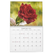 L'art de l'art floral Rose Calendrier (Feb 2027)