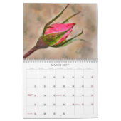 L'art de l'art floral Rose Calendrier (Mar 2027)