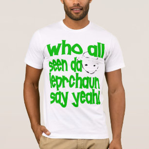 L'art de lutin de Crichton remélangent le T-shirt
