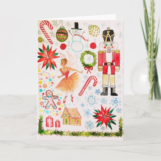 L'art de Noël pour la carte caritative (Devant)