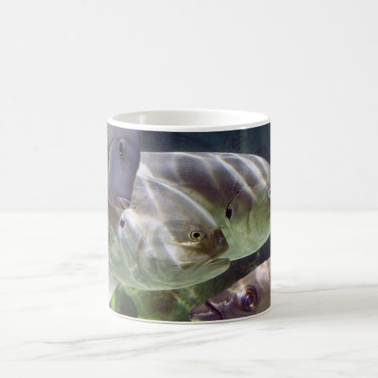 L'art de poissons Morph la tasse (Centre)