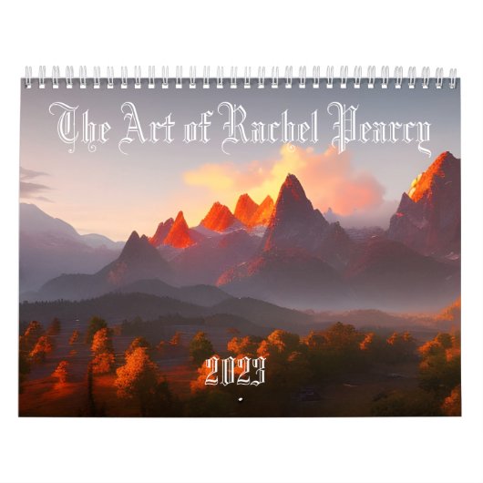 L'Art de Rachel Pearcy Calendrier (Protection)