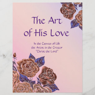L'art de son amour Page de titre Papier personnali