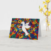 L'Art d'Emeka ! Carte de vœux (Fleur jaune)