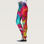 L'art des Leggings colorés pour femmes (Gauche)