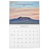 L'art des psaumes Bible Verse Calendrier Art (Mar 2026)