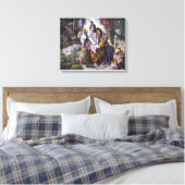 L'art divin de la toile en couple (Insitu(Chambre))