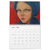 L'art du calendrier de Laurie McClave 2014 (Mar 2026)