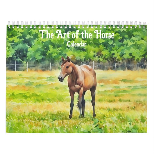 L'art du calendrier des chevaux (Protection)