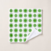 l'art du mandala motif (Gant de toilette)