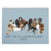 L'art d'un calendrier en ligne 2021 (Protection)
