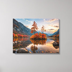 L'art en toile de scène d'automne