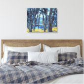 L'art en toile des arbres de la Forêt Bleue (Insitu(Chambre))
